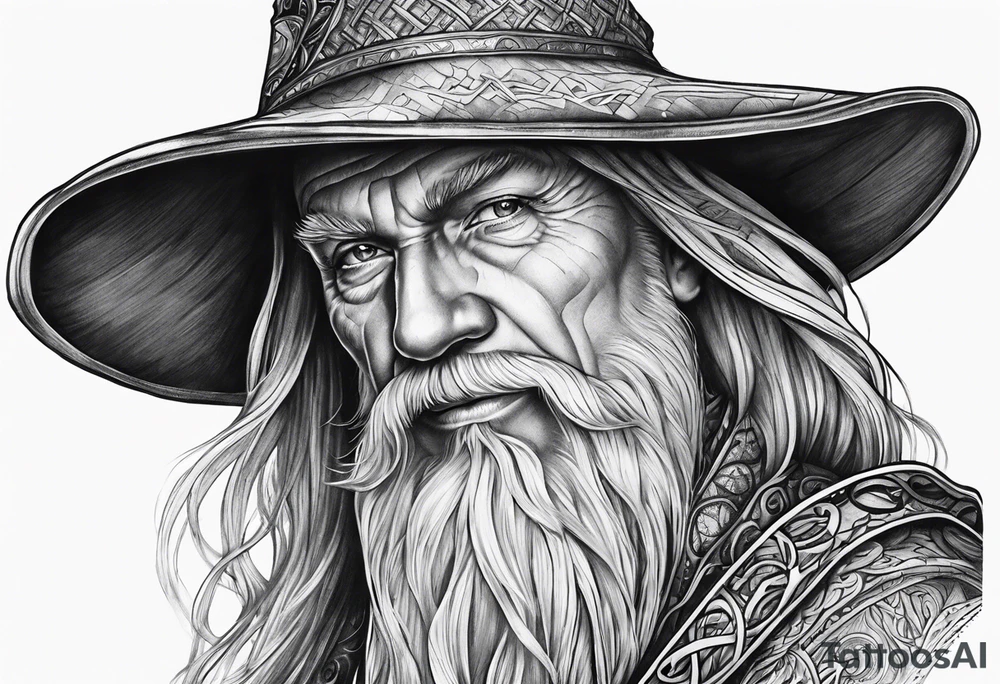 Wizard tattoo idea