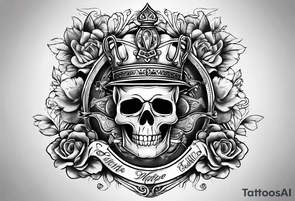 Poker tattoo idea