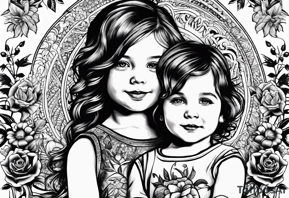 i have a little girl named tilly and boy named Weston i want a tattoo that would represent both of them tattoo idea