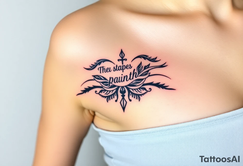 Quotes, paintbrushes, Gladiolus tattoo idea
