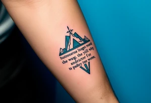 Iceberg, invictus poem, family tattoo idea