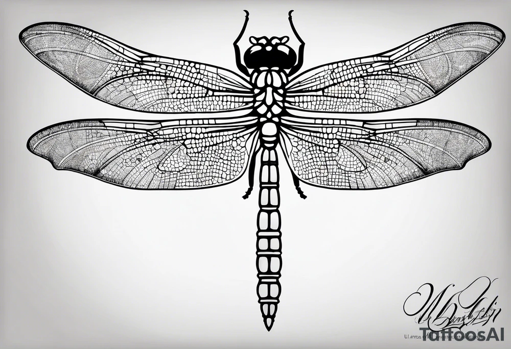 dragonfly tattoo idea