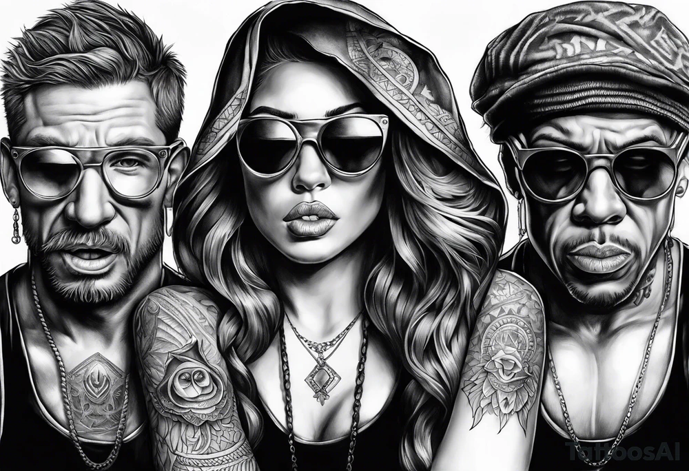 See no evil hear no evil speak no evil tattoo idea