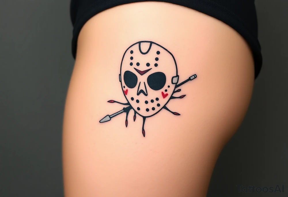 Friday the 13th horror tattoo tattoo idea