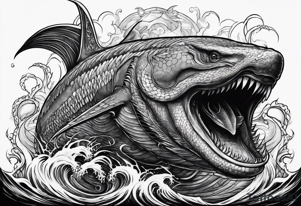 Leviathan tattoo idea