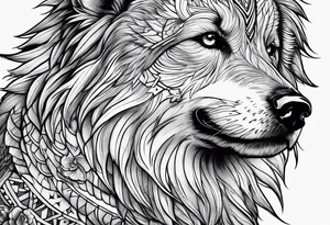 bark tattoo idea