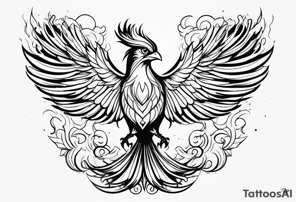 PHOENIX tattoo idea