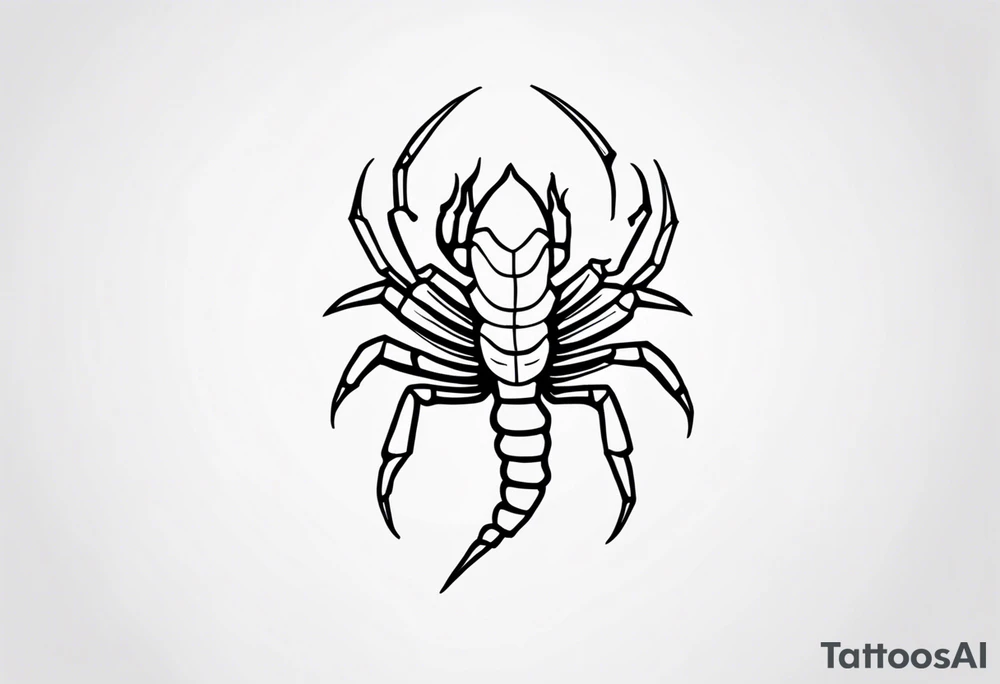 Scorpio tattoo idea