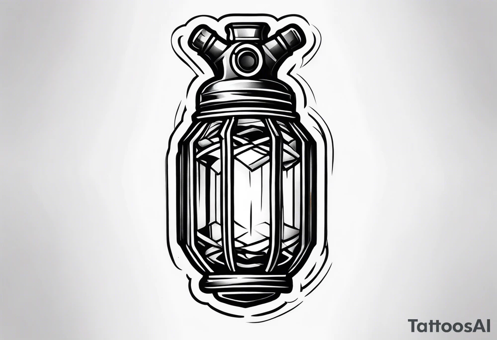 grenade ribbs tattoo idea