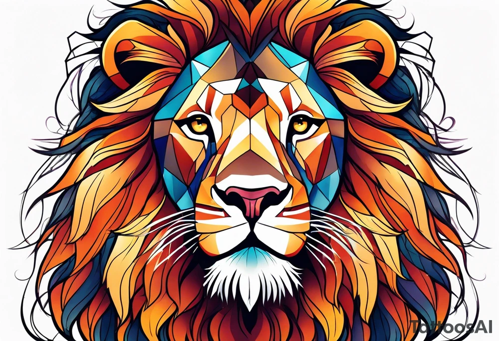 Tiger and giraffe stuffed animals tattoo idea