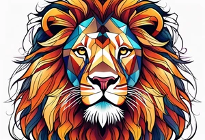 Tiger and giraffe stuffed animals tattoo idea