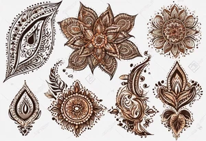 henna tattoo idea