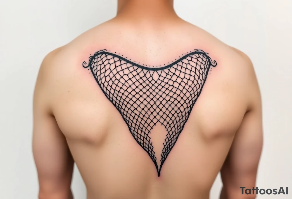 Fishnets pantyhose tattoo idea