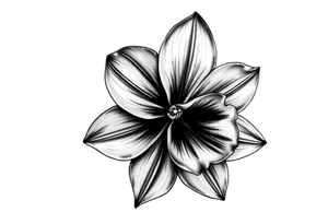 Large Narcissus on forearm tattoo idea