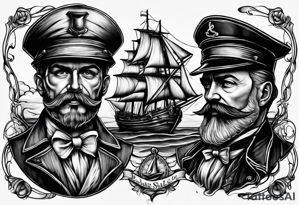 a dead sailor tattoo idea