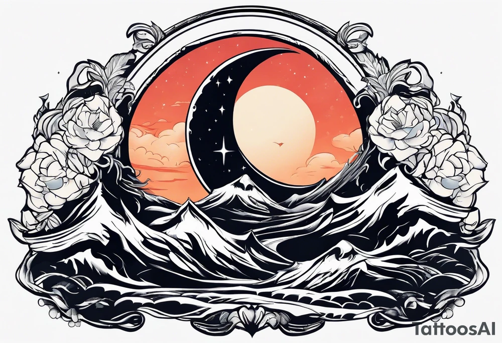 the moon is a harsh mistress tattoo idea
