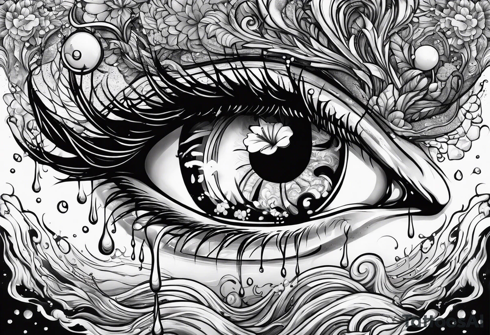 puddle tattoo idea