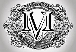 Greek letters tattoo idea