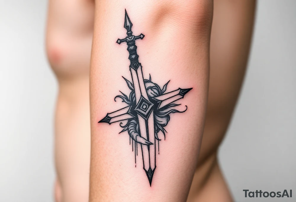 Imaginez le Colisé  en arrière-plan  un gladiateur tattoo idea