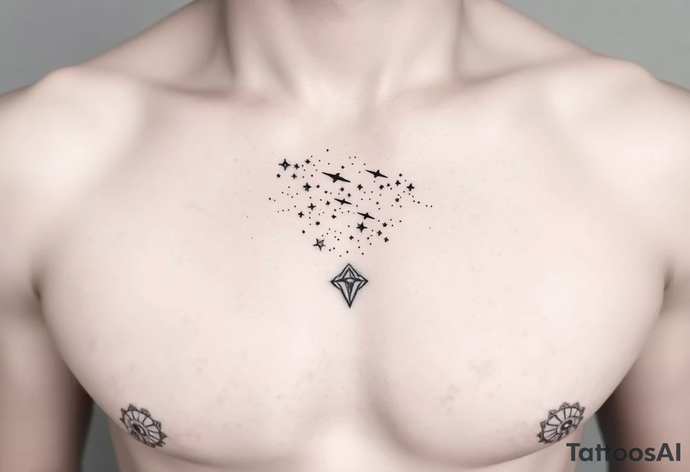 Night sky tattoo idea