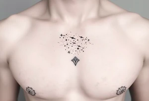 Night sky tattoo idea