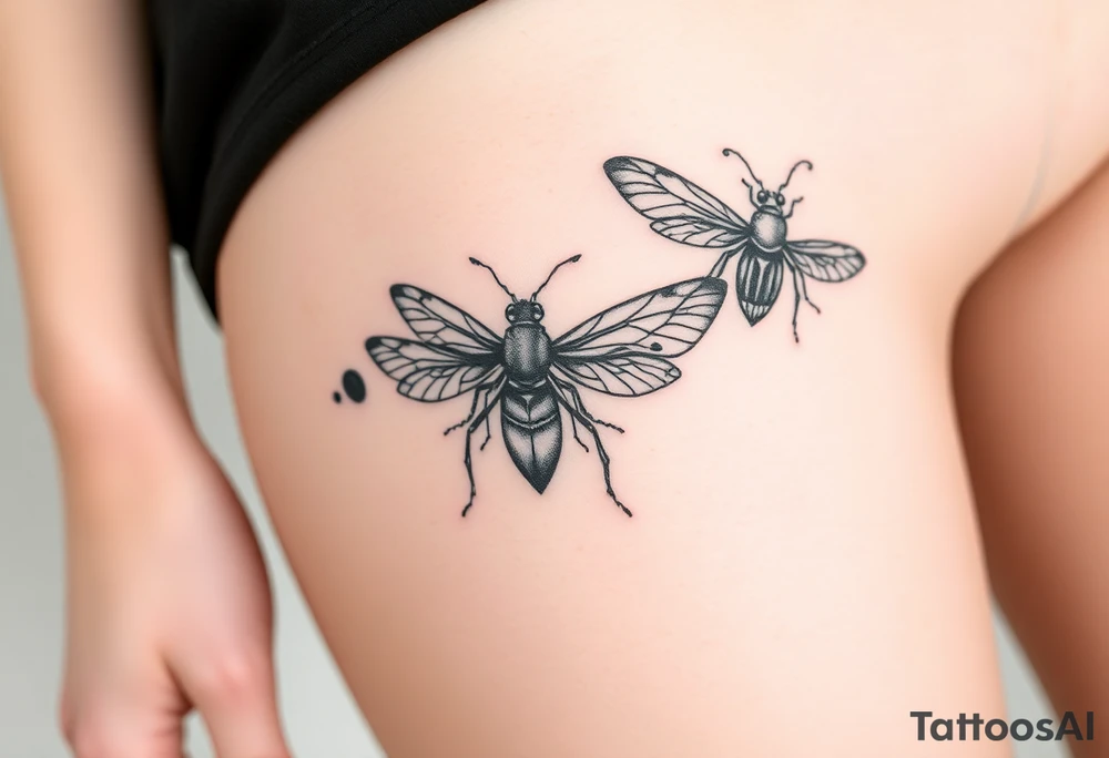Insects tattoo idea