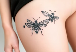 Insects tattoo idea