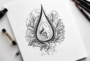 Lung cancer and father tattoo idea
