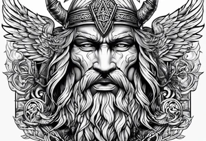 Victory or valhalla tattoo idea