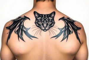 Black Cat tattoo idea