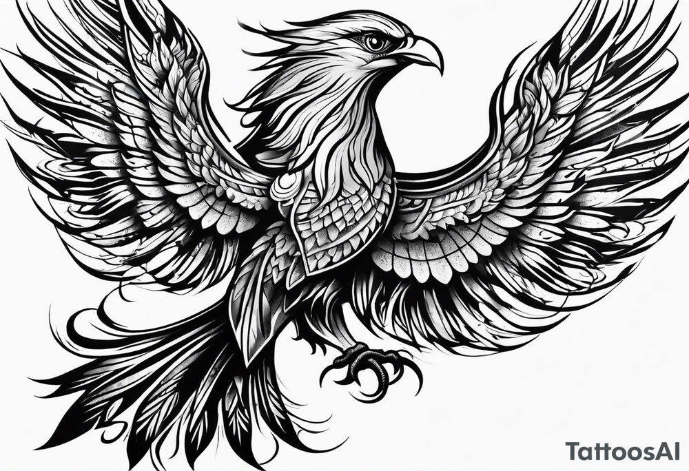 phoenix tattoo idea