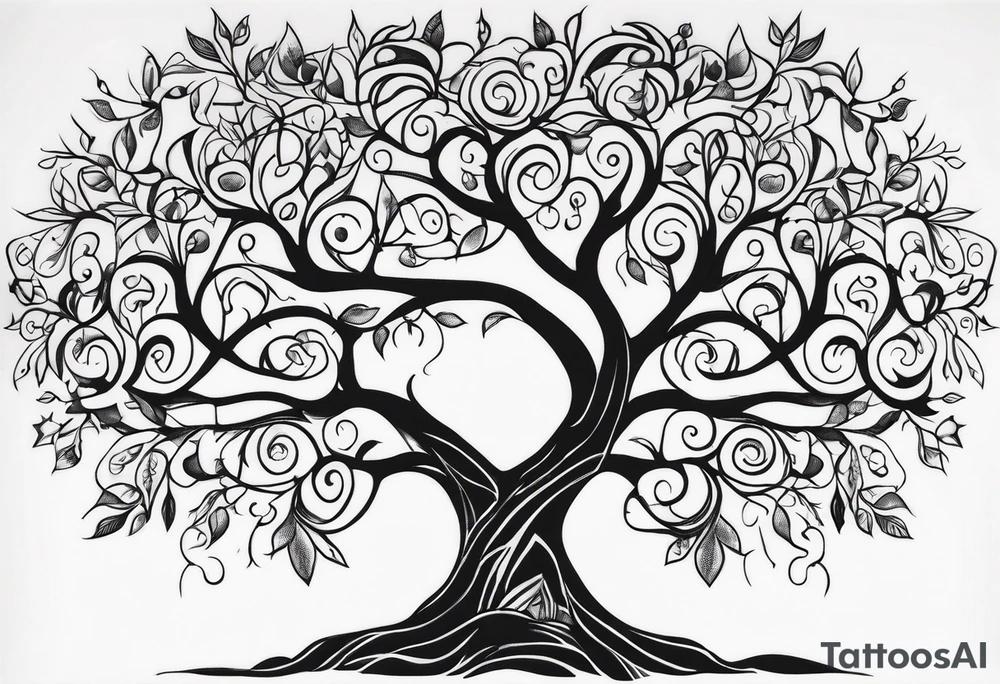 Family Tree tattoo idea