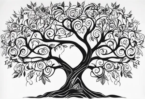 Family Tree tattoo idea