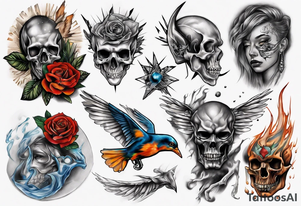 Outerbody experience tattoo idea