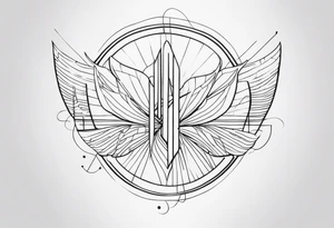 INSPIRATIONAL WORD tattoo idea