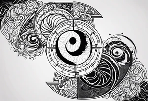 Emotions feeling/pain vs healing with resurrection from the pain and stronger you in the end. Can’t have one without the other feeling like yin Yang. tattoo idea