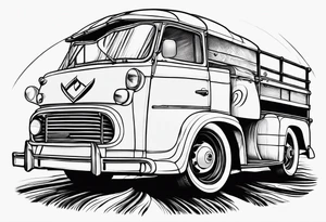 Something that describes a love for travel, very simple and basic tattoo idea