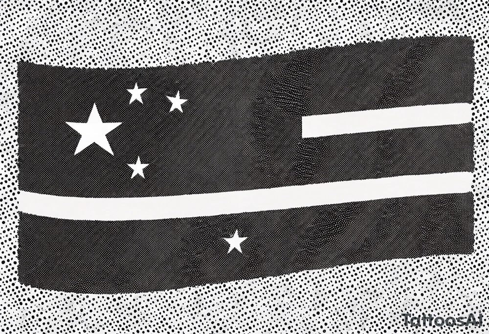 Cayman islands flag tattoo idea