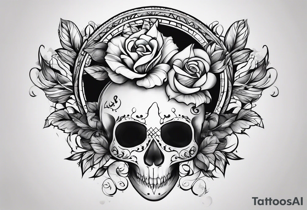 faceless tattoo idea