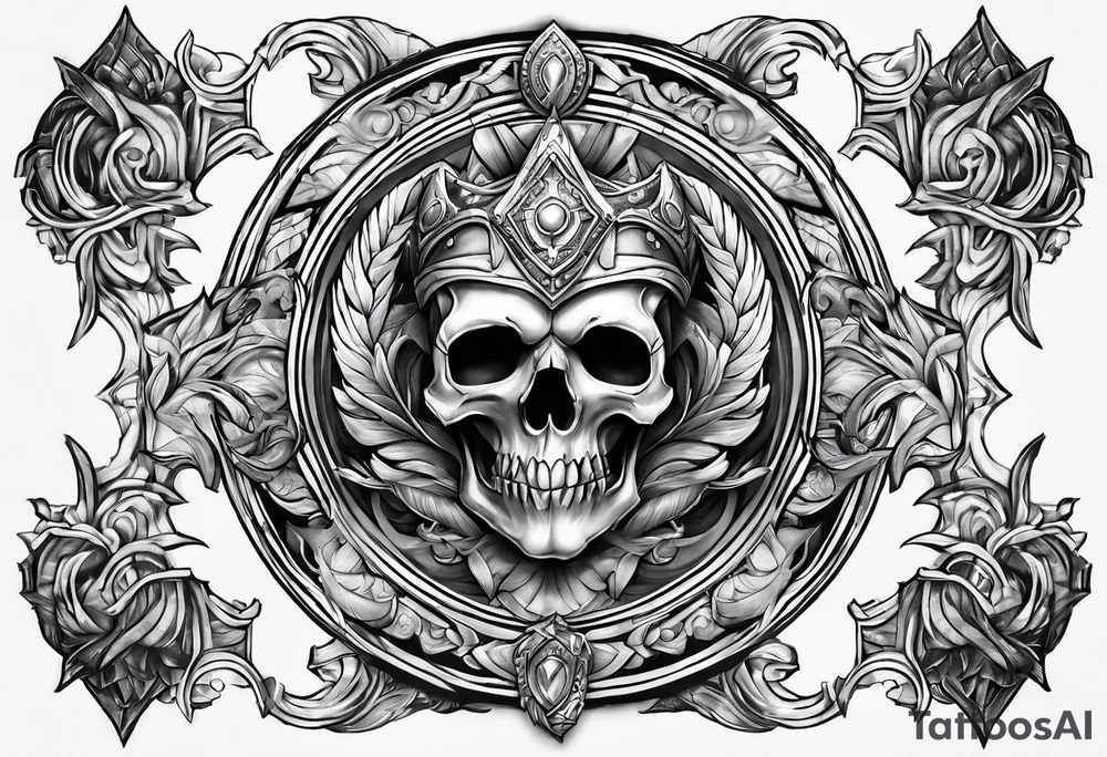 pantheon for league of legends tattoo idea