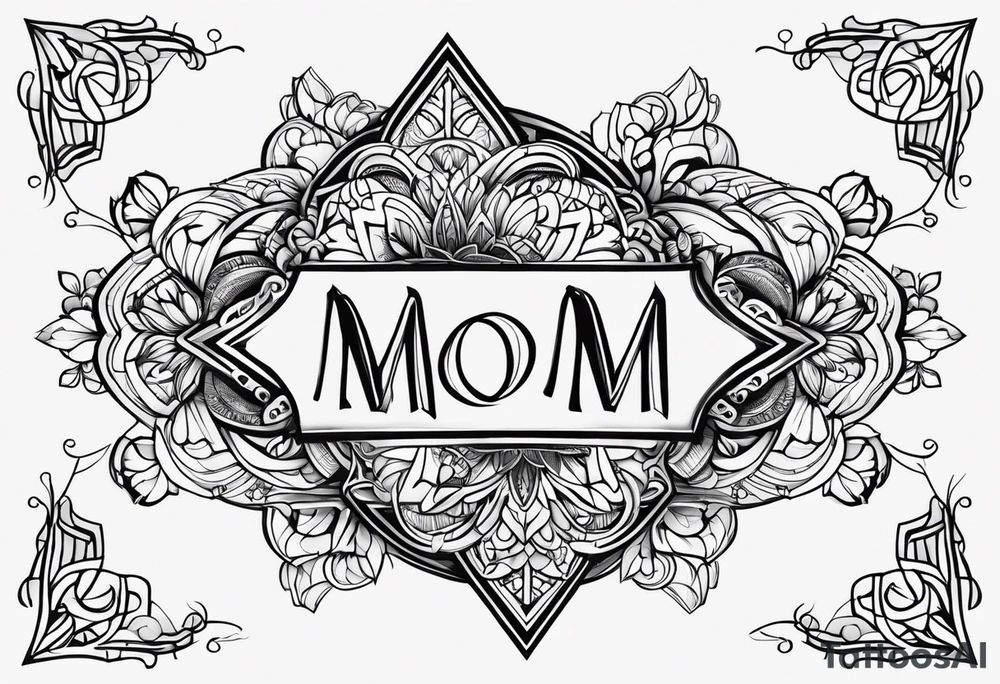 Mom name that’s say Lynn with a design tattoo idea