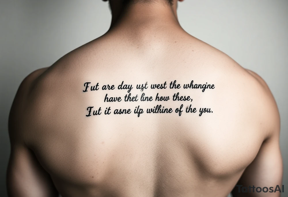 swahili sayings tattoo idea