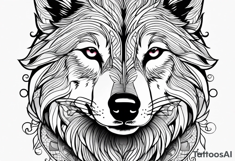 Wolf tattoos for females tattoo idea