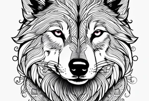 Wolf tattoos for females tattoo idea