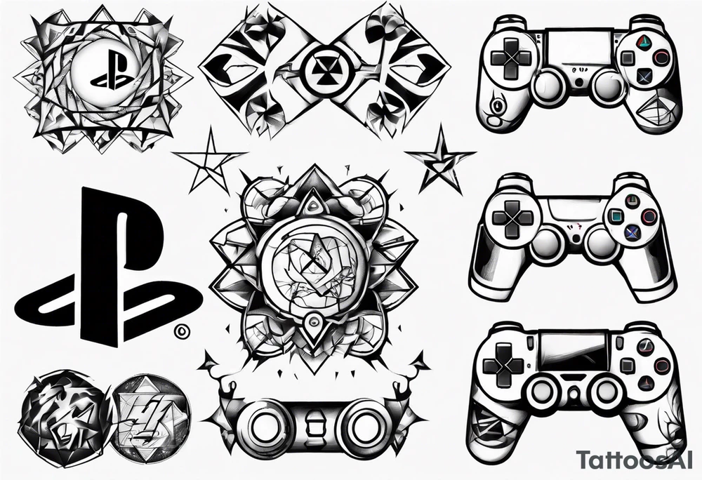 playstation tattoo idea