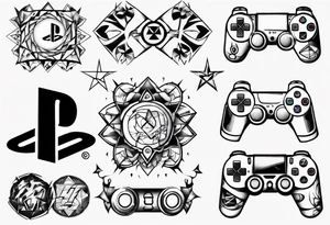 playstation tattoo idea