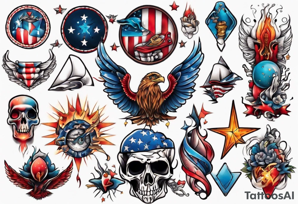 America tattoo idea