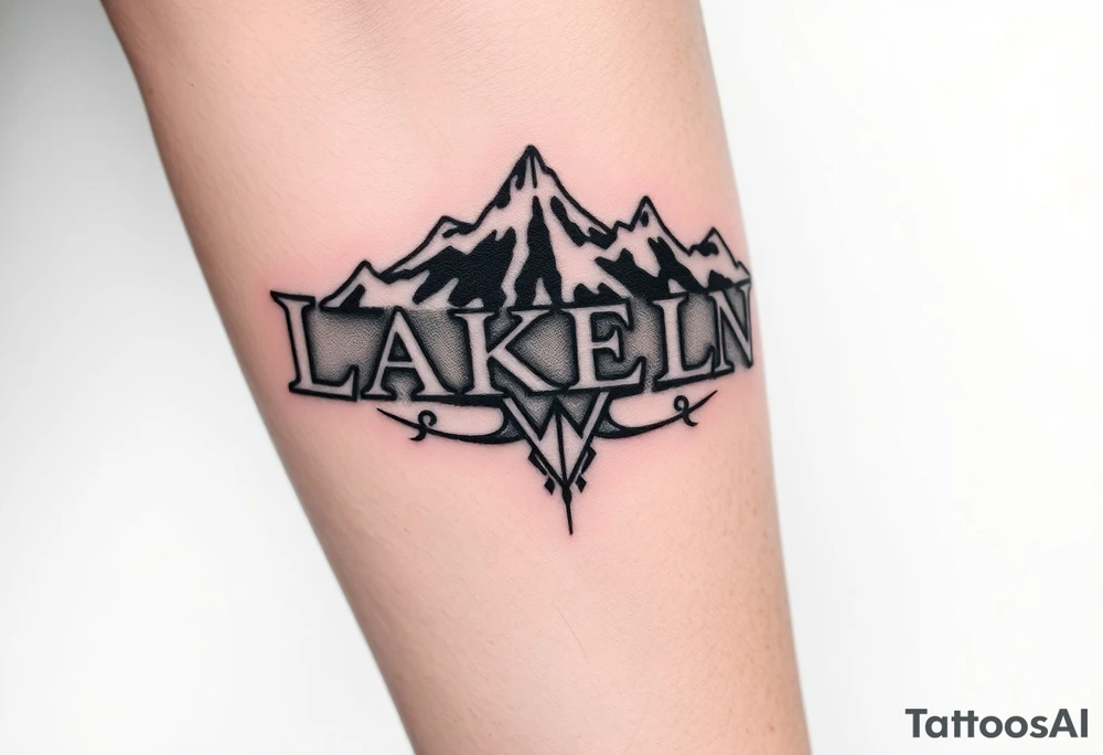 Nordic
Names Lakelyn tattoo idea