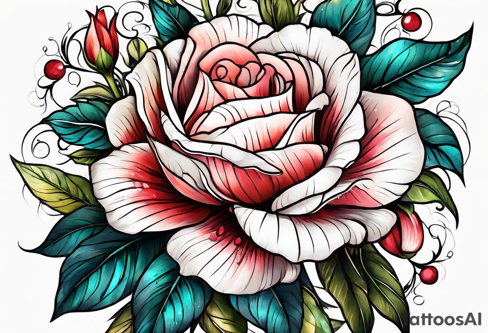 Cờ hải tặc tattoo idea