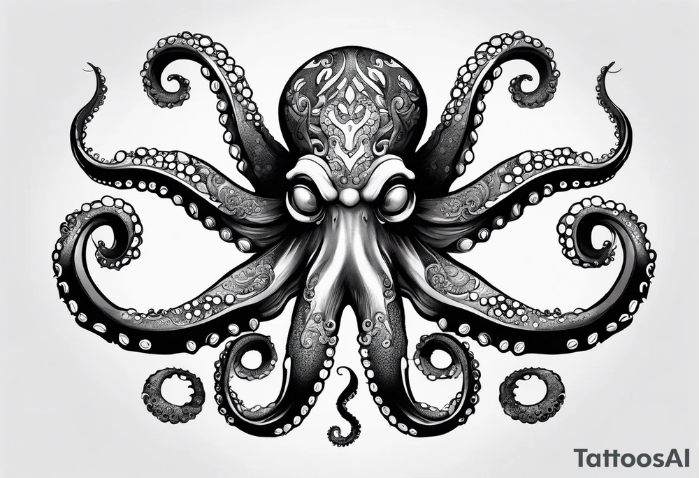 Octopus tattoo idea